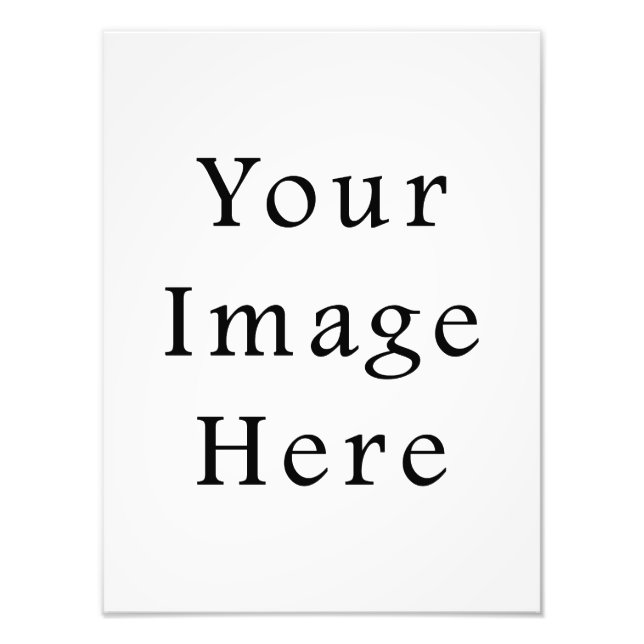 Photo Print 12x16 Vertical Photograph Prints (Front)