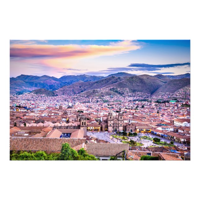 Photo print Cusco Peru (Front)
