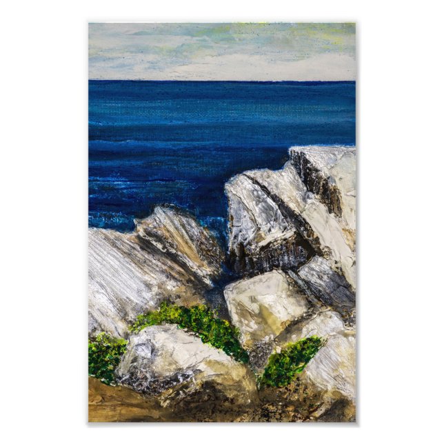 Photo Print - On The Rocks (Front)
