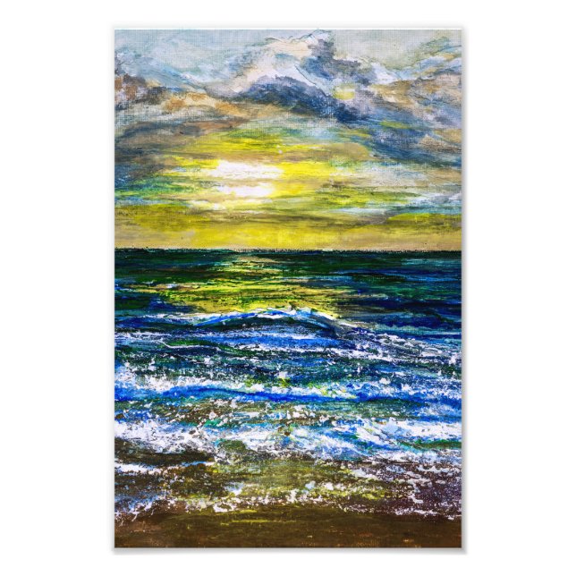 Photo Print - Seaside Sunset Moods (Front)