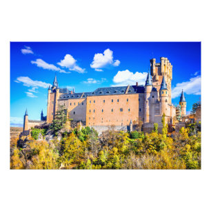 Photo print Segovia castle