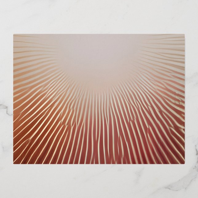  Photo Prints Foil Invitation Postcard (Front)