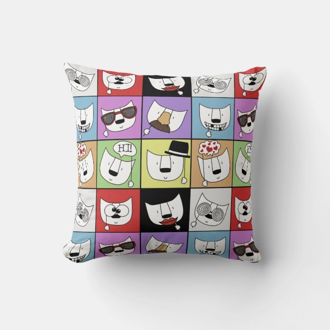 Photo Props Cats Cushion (Front)