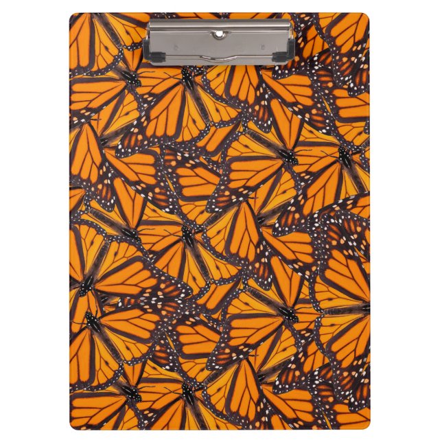 Photo Realistic Monarch Butterflies Clipboard (Front)