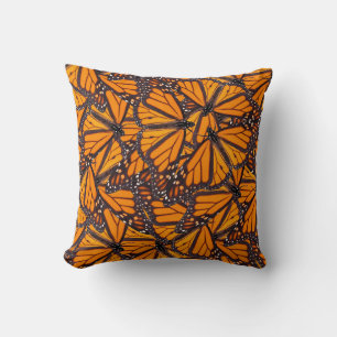 Photo Realistic Monarch Butterflies Cushion