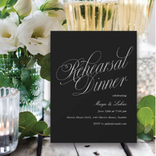 Photo Rehearsal Dinner Invitation