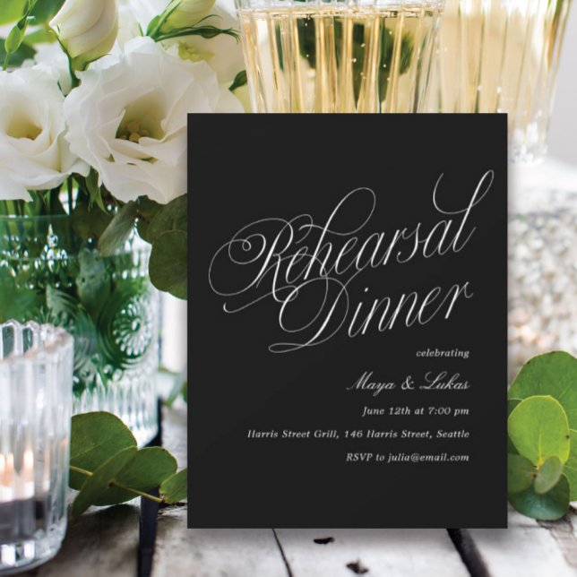 Photo Rehearsal Dinner Invitation (Creator Uploaded)