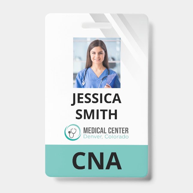 Photo Role Identification Badge ID Badge (Front)