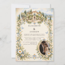 Photo Romantic Daisy Garden Wedding