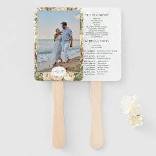 Photo Rustic Rustic Antler Woodland Hand Fan