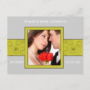 Photo Save The Date Announcement Postcard