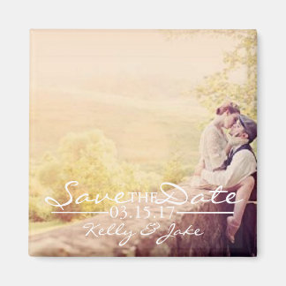 Photo Save the Date Magnet