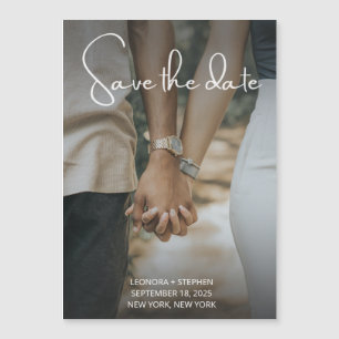 Photo  Save the Date  Magnetic Invitation