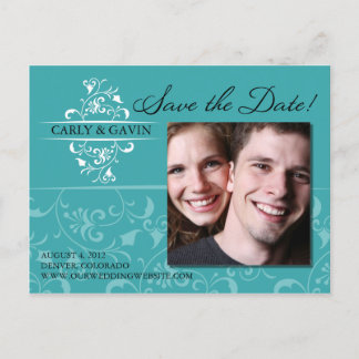 Photo Save the Date Postcard