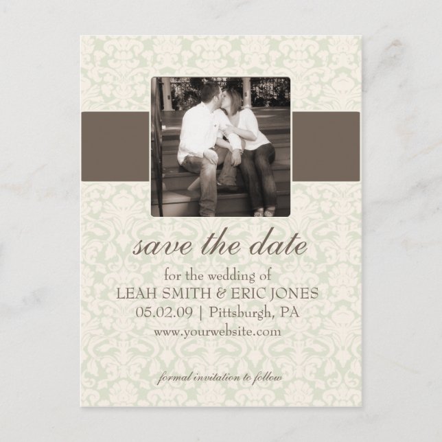 Photo Save the Date TEMPLATE (Front)