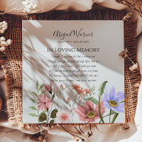  Photo Seed Packet Memorial Funeral Favour Envelop