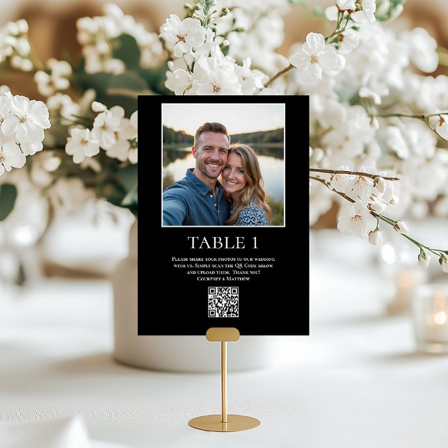 Photo Sharing QR Code Table Number (Creator Uploaded)