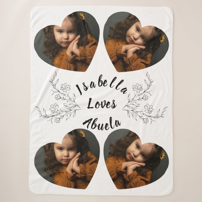 Photo Sherpa Blanket (Front)