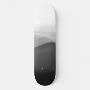Photo skateboard abstract black and white
