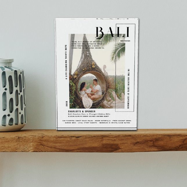 Photo Snapshot | Modern Print Travel Keepsake (Creator Uploaded)