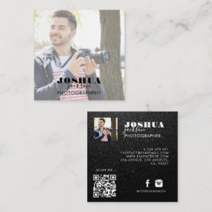 Photo Square Business Card