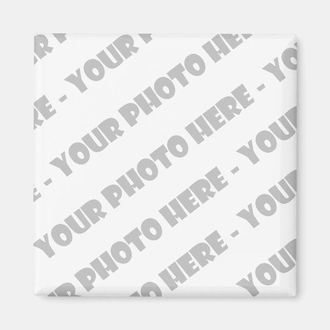 Photo Square Magnet - Create Your Own (Front)