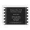 Photo ssh men black white 40th birthday invite