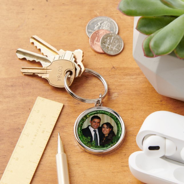 Photo St. Patrick's Day Key Chain (Desk)
