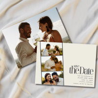 Photo Strip Modern Wedding Save the Date