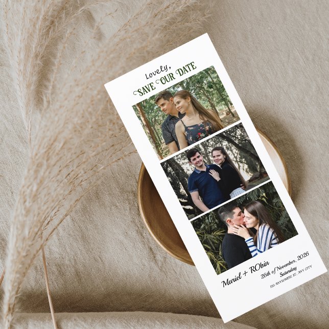 Photo Strip Save the Date (Creator Uploaded)