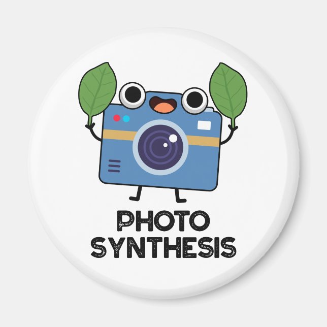 Photo Synthesis Funny Camera Pun  Magnet (Front)