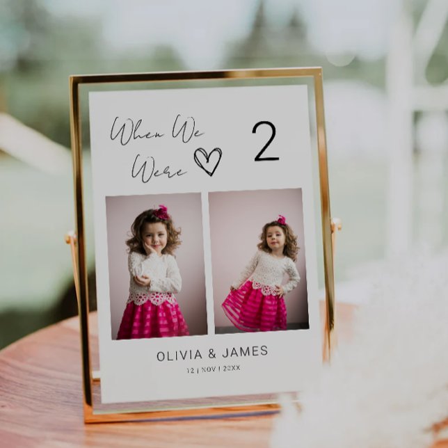 Photo Table Numbers, Modern Table Numbers, Invitation (Photo Table Numbers, Modern Table Numbers, Invitation)