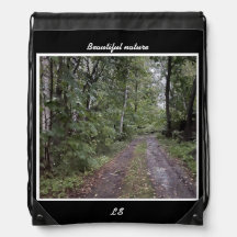 Photo taken beautiful nature Backpack LS