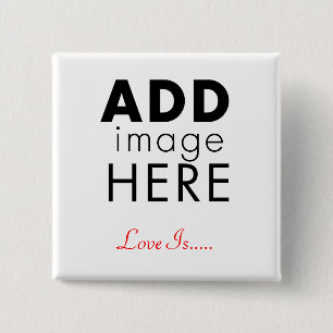 Photo Template 15 Cm Square Badge