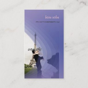 Photo template, add your own business card