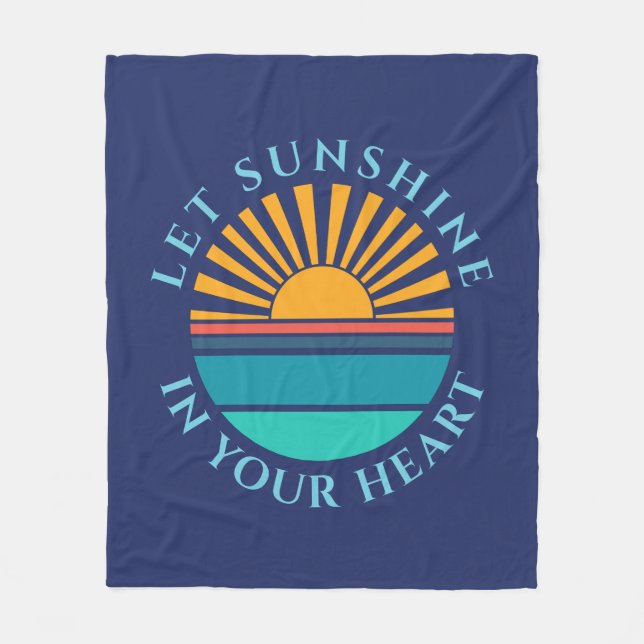 Photo Template Fleece Blanket (Front)