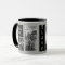 Photo Template Personalised Black Grey Men's Mug