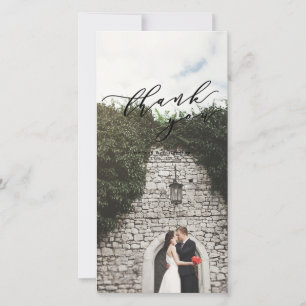 photo thank you card