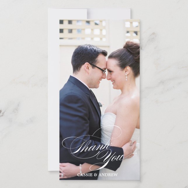 Photo Thank You Card (Front)