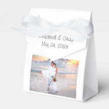 Photo thank you favour box