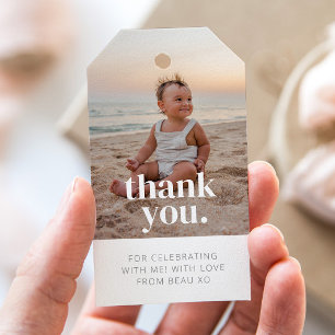 Photo Thank You Gift Tags