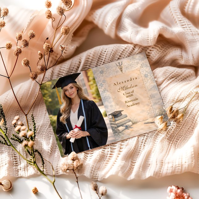 Photo Timeless Psychology Graduation Announcement (Creator Uploaded)