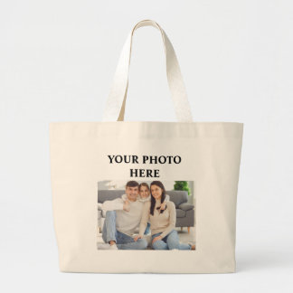 Photo Tote Bag, Custom Tote Bag With Photo, Custom