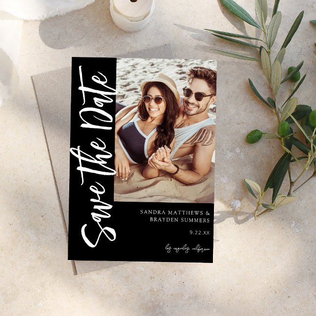 Photo V MOD Chic 6 Save the Date Invitation (Creator Uploaded)