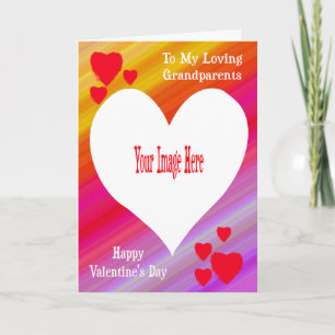 Photo Valentine's Card For Grandparents