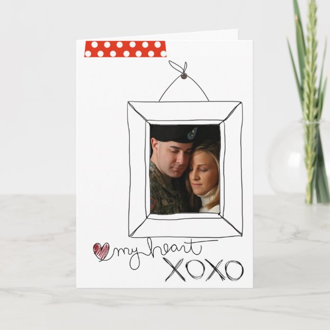 photo valentines day card (Front)
