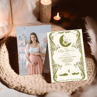 Photo Vintage Celestial Botanical Baby Shower