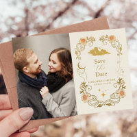 Photo Vintage Mystical Botanical Wedding