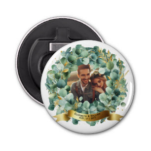PHOTO Wedding Gift Newlyweds Anniversary Couples  Bottle Opener