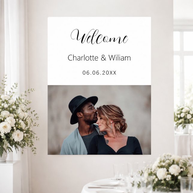 Photo wedding welcome sign (Creator Uploaded)